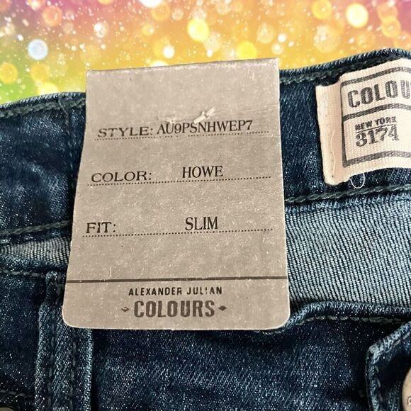 Alexander Jullian Colors Men’s Slim Fit Jeans / SZ: 34/30 / NWT - Picture 5 of 9